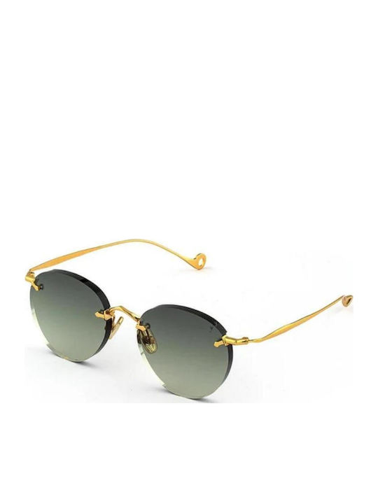 Eyepetizer Sunglasses Χρυσά with Metal Frame & Green Lens Eyepetizer Sunglasses Χρυσά with Metal Frame & Green Lens