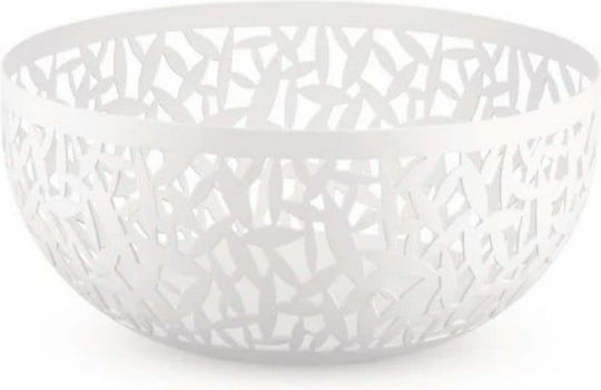 Alessi Cactus Obstschale Metallisch Weiß 29x29x10.8cm