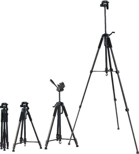 Mozos Kamerastative Sf Pro Schwarz aus Aluminium bis 170cm und maximale Belastung 3kg