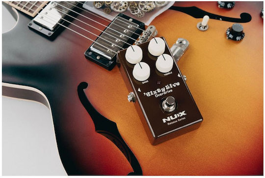 NUX 65010 6ixty 5ive Pedale Wirkung Overdrive E-Gitarre