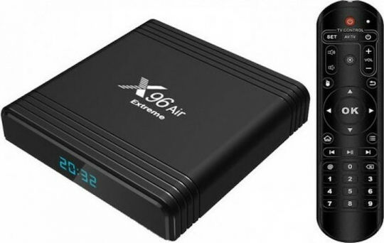 Conceptum TV Box X96 Air Extreme 8K UHD with WiFi USB 2.0 / USB 3.0 4GB RAM and 64GB Storage Space with Operating System Android 9.0