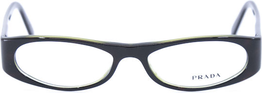 Prada Women's Acetate Brown Prescription Eyeglass Frame PRVPR08 5AY1O1