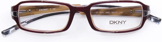 DKNY Femei Plastic Rame Ochelari Burgundy DY4577-3282