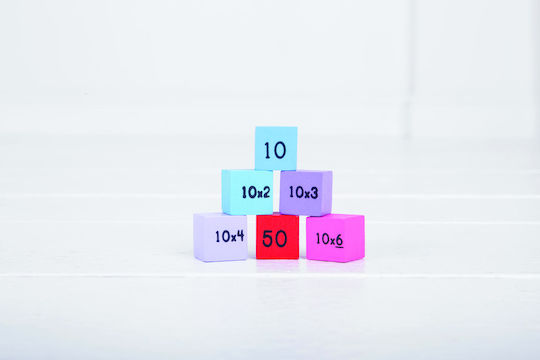 Big Jigs Multiplication Table Lernspiel Wissen aus Holz für 3+ Jahre alt Jahre