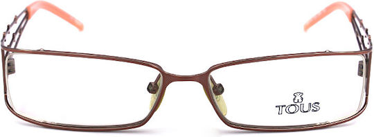 Tous Metal Eyeglass Frame Pink VTO210S 0199