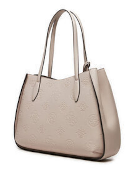 Guess Damen Tasche Schulter Beige