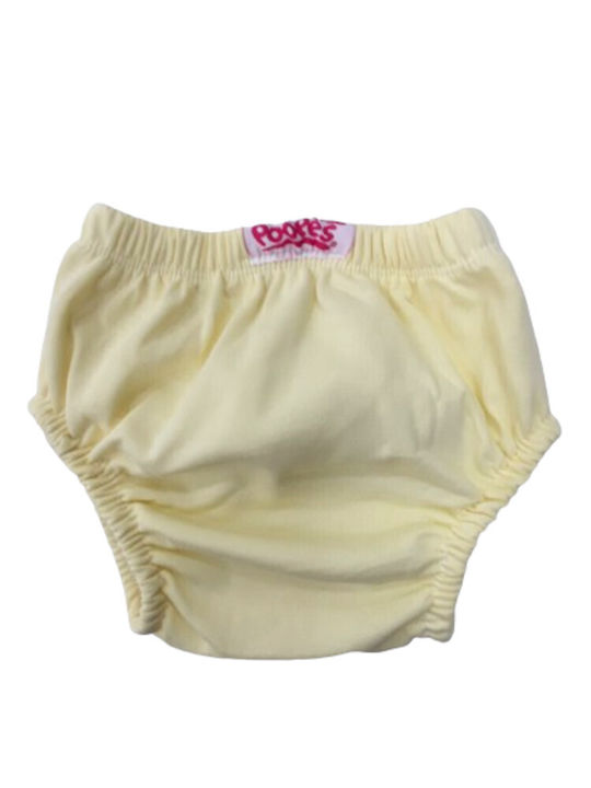 Poopes Kids Diaper Underwear Yellow