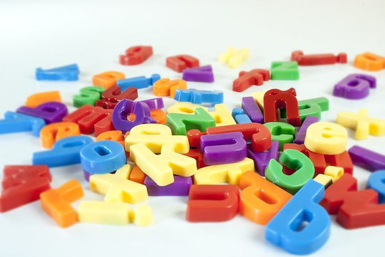 Miniland Lernspiel Buchstaben und Zahlen