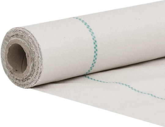 vidaXL 4005922 Ground Cover Fabric 2x50m White