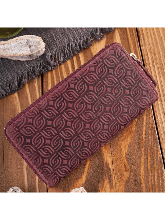 Дамско Портмоне Класически с RFID Розов