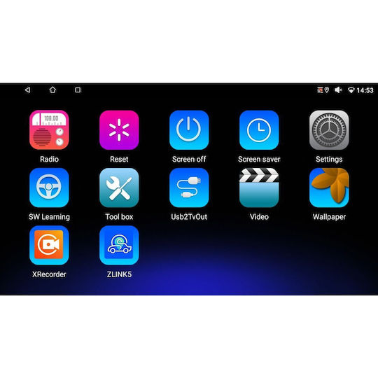 Digital IQ Автомобилна Аудио Система 2DIN (Блутут/USB/AUX/WiFi/GPS/Apple-Carplay/Android-Auto) с Тъчскрийн 9"