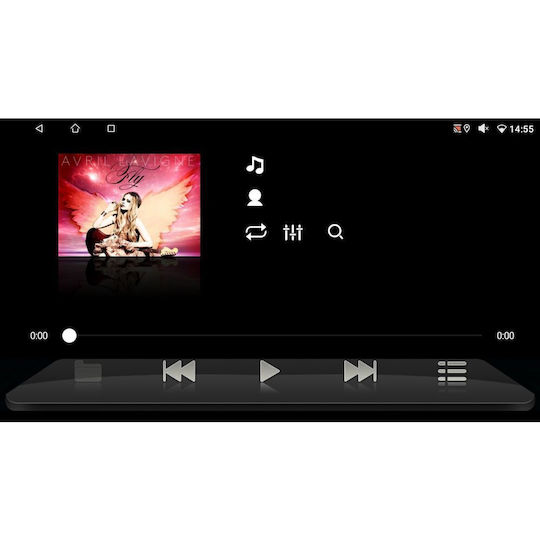 Digital IQ Автомобилна Аудио Система 2DIN (Блутут/USB/AUX/WiFi/GPS/Apple-Carplay/Android-Auto) с Тъчскрийн 9"