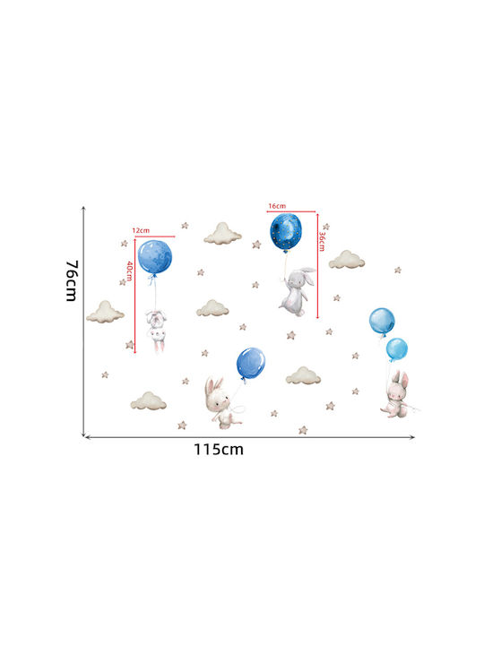Sipo Kids Wall Sticker 76x115cm