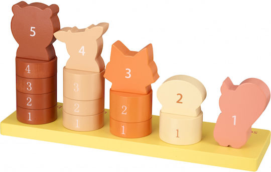 Orange Tree Toys Animal Counting Game Educational Game Knowledge made of Wood