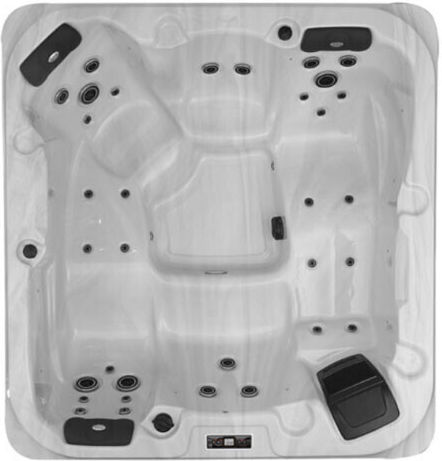 Karag M 3524 Badewanne Bioethanol Kamine im Freien Stahl mit Hydrotherapie 220x218cm