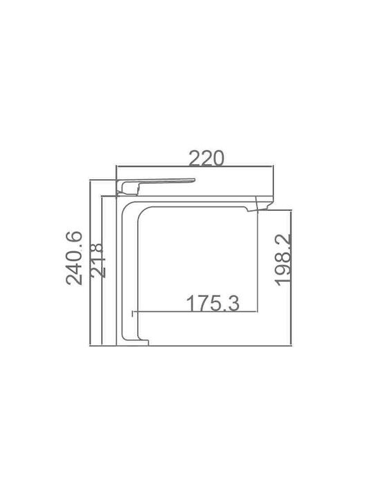 Imex Fiyi Mixing Sink Faucet