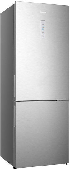 Hisense Fridge-Freezer 495lt Total NoFrost H200xW70.4xD69.4cm Inox RB645N4BCE