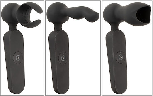Couples Choice Vibrator 3 Attachments Вибратор Масаж с Дистанционно Управление 11.5см Черни