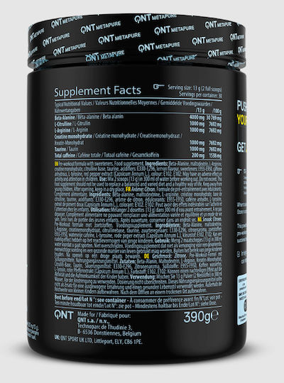 QNT Metapure Overdrive 390gr Sweet Lemonade