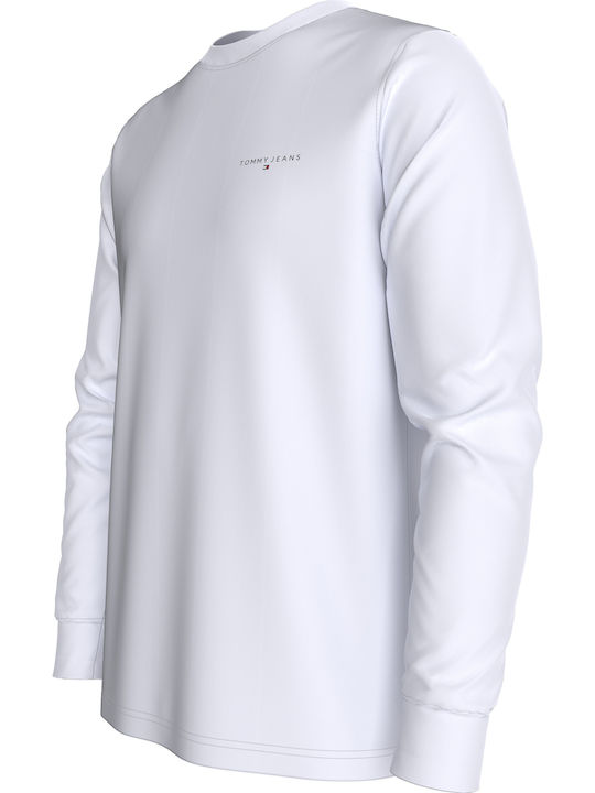 Tommy Hilfiger T-shirt Bărbătesc cu Mânecă Scurtă WHITE