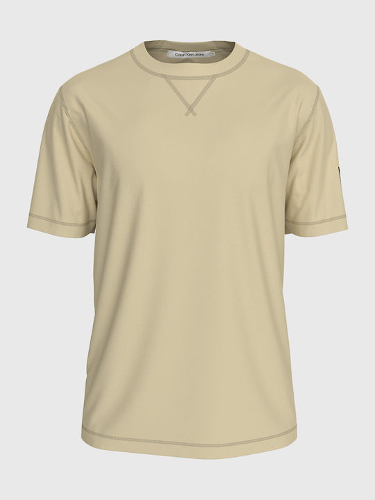 Calvin Klein Badge T-Shirt Khaki