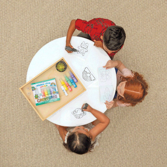 Ooly Creative Stained Glass Set Educational Fun Toy Children