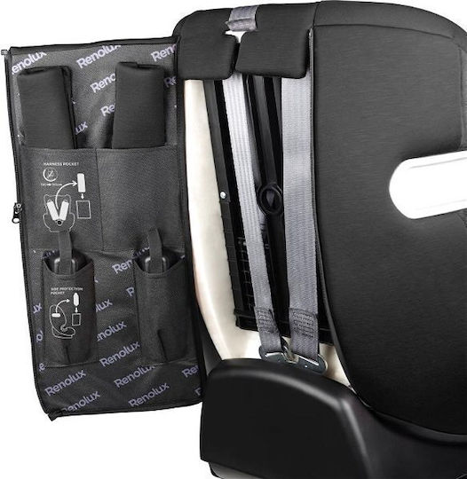 Renolux Olymp Детско Столче за Кола с Isofix Въглерод 9-36 кг