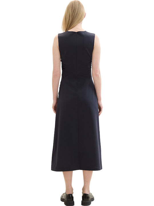 Midi Dress Navy Blue
