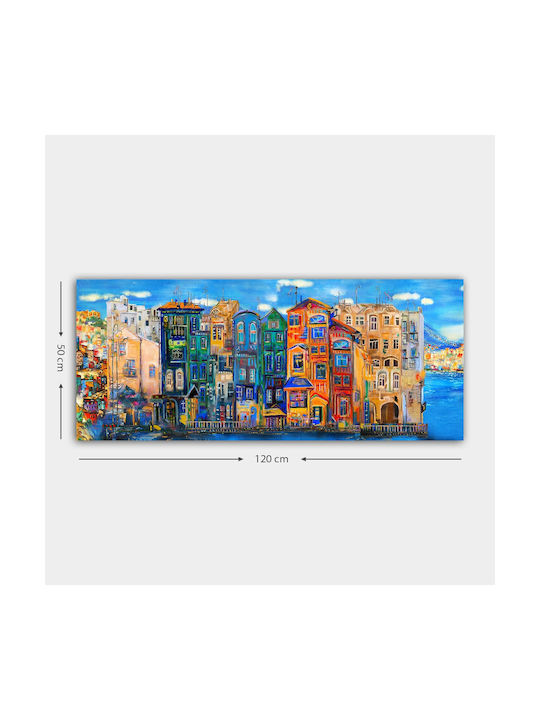 24Mall Πίνακας σε Καμβά 50x120cm