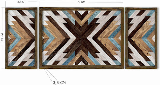24Mall Painting Wooden 70x50cm