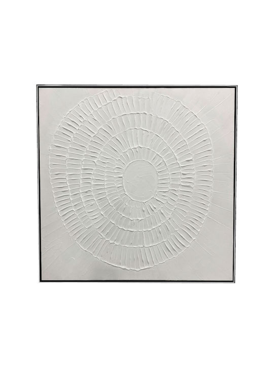 InTheBox White Fingerprints B 80x80cm