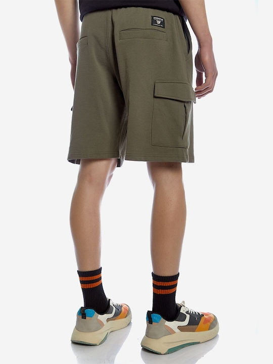 Bermudă Sportivă de Bărbați Olive