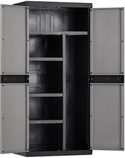 Zweiflügeliger Schrank Kunststoff 89x54x190cm