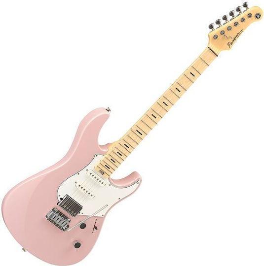 Yamaha Pacifica Standard Plus Chitară Electrică Stratocaster cu H Configurație Doze Roz cu Husă