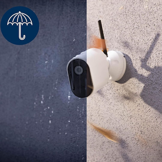 Abus PPIC44520 IP Surveillance Camera Wi-Fi Full HD 1080p Waterproof with Two-Way Communication