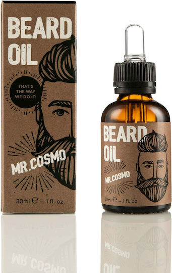 Cosmogent Mr Cosmo – Beard Oil 30ml Μαζί Cosmogent Beard Hair Comb