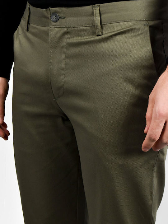 Hose Chino in Schlanker Passform Green