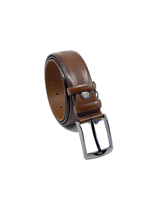 Legend Belt Men's Leather Belt Tabac Brown