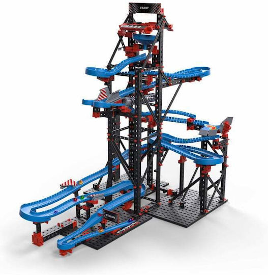 Fischer Technik Kunststoff-Bauspielzeug Stem Ball Racing Kit für Kinder ab 6+ Jahre Jahren