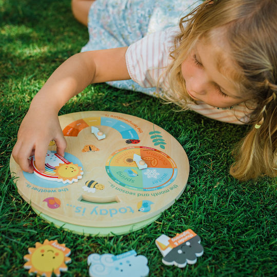 Orange Tree Toys Joc Educațional de Cunoștințe din Lemn