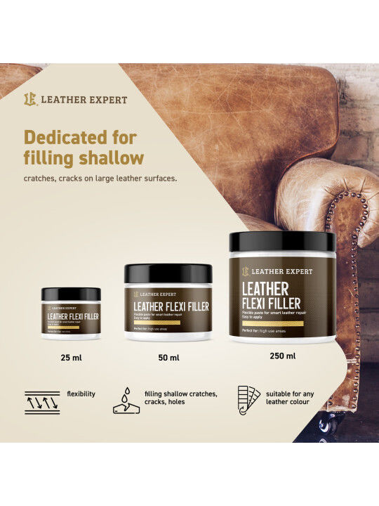 Umplere flexibilă din piele, lichid de piele 50 ml Le-11-ff50