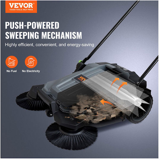 Vevor BXSQSC55JL26E5I64V0 Χειροκίνητο Σάρωθρο