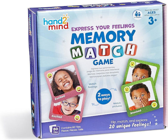 Hand2Mind All About Emotions Joc Educațional de Cunoștințe pentru 3+ ani Ani