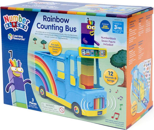 Hand2Mind Playing Game - Numberblocks And The Rainbow Bus STEM Εκπαιδευτικό Παιχνίδι Γνώσεων για 3+ Ετών