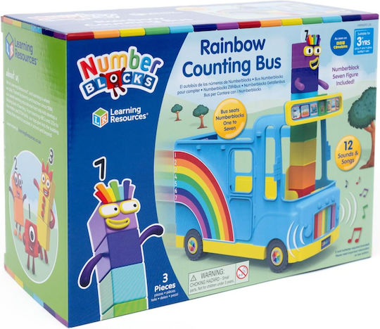Hand2Mind Playing Game - Numberblocks And The Rainbow Bus STEM Εκπαιδευτικό Παιχνίδι Γνώσεων για 3+ Ετών