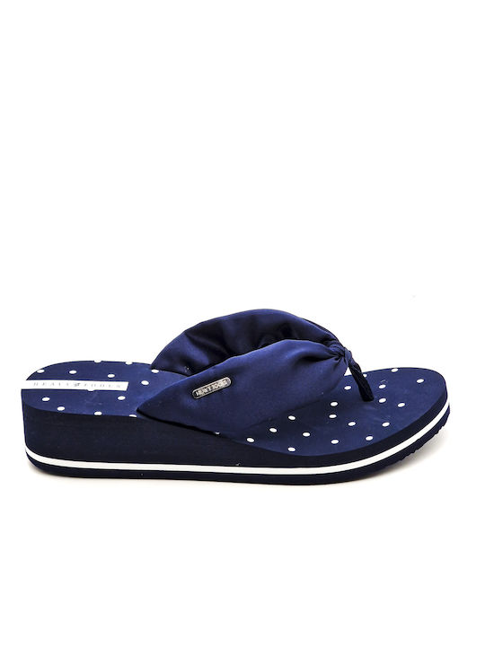 Heavy Tools Women's Flip Flops Blue