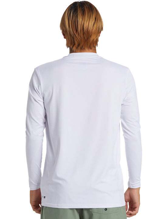 Quiksilver Everyday Men's Long Sleeve Sun Protection Shirt White