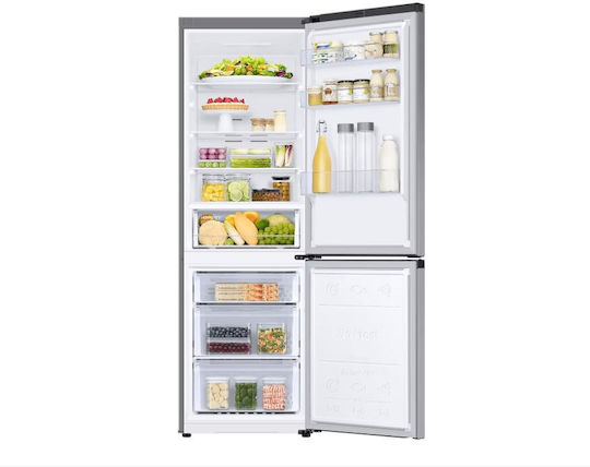Samsung Ψυγειοκαταψύκτης 344lt NoFrost Υ185.3xΠ59.5xΒ65.8εκ. Inox RB34C600ESA/EF