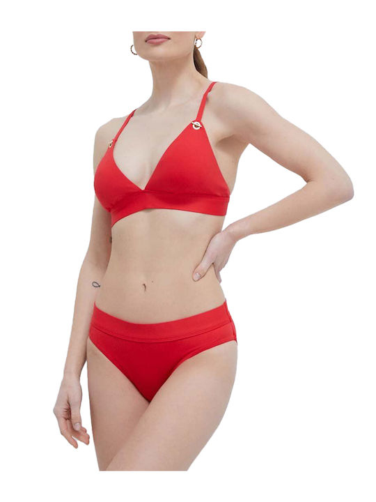 Ralph Lauren Bikini Sutien cu umplutură Roșu