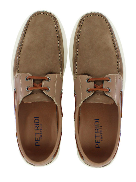Men's Leather Moccasins Brown